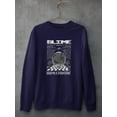 thumbnail image 3 of Planet Earth Illustration Sweatshirt Men -Image by Shutterstock, Male Medium, 3 of 4