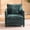 Dark Green, variant on S-HOME Modern Lounge Armchair With Supportive Arm Design And Plush Cushions For Indoor Home, Dark Green