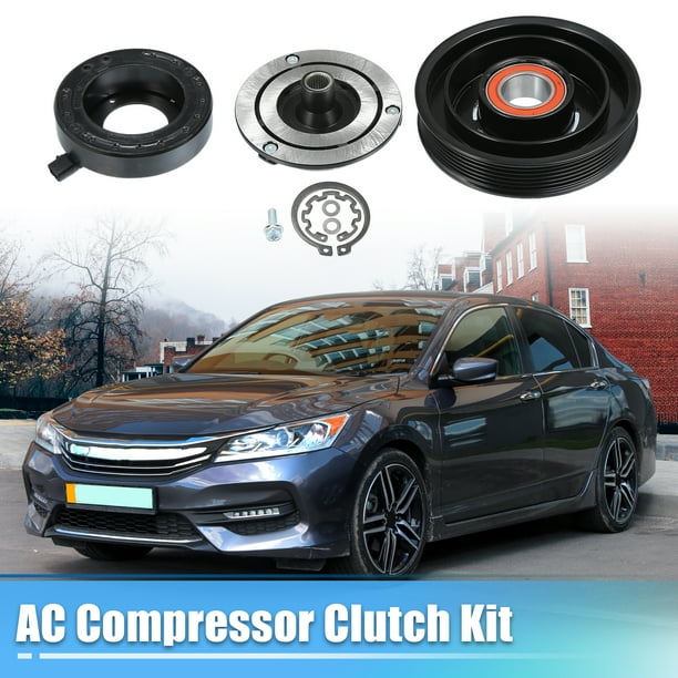 Kit De Embrague Para Compresor De A/C – Compatible Con Honda Accord 2001-2002 V6 3.0L, Incluye Placa Y Bobina