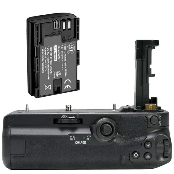 Kit de Empuñadura de Batería BM Premium BG-R10 para Canon EOS R5 R6
