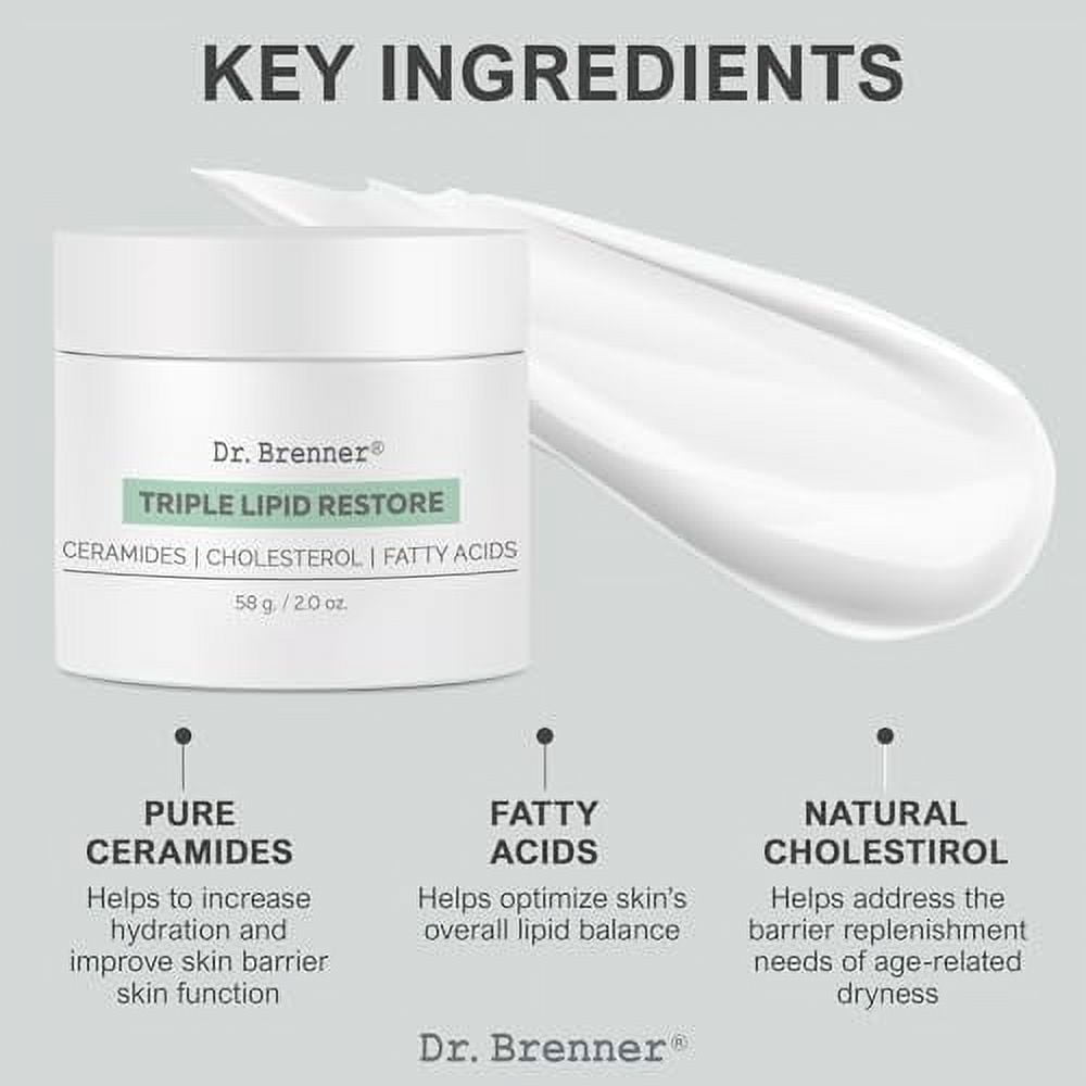 Dr. Brenner Triple Lipid Anti-Aging Cream, 2 oz
