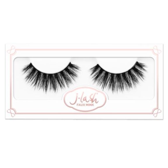 Madeline , J Lash Faux Mink Lashes, hair scalp beauty - Pack of 2 w/ Sleek 3-in-1 Comb/Brush