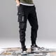 thumbnail image 2 of Pantalones de chándal de moda para hombre - Pantalones cargo con cordón ajustable - Pantalones de chándal ligeros para gimnasio, tallas L-XXXXXL, 2 of 7