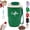 Green, variant on Coffee Vacuum Flask, Portable Coffee Cup with Lid & Handle, Insulated Water Bottle Hot Cold Drinkware, Vacuum Insulated Coffee Flask, Leak-Proof, No Aftertaste