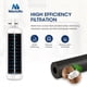 thumbnail image 2 of MARRIOTTO EDR1RXD1 Filtro de agua para refrigerador compatible con Whirlpool W10295370A, WHR1RXD1, KAD1RXD1, Filtro 1, W10295370, P4RFWB, P8RFWB2L, 46-9930, 46-9081 Filtro de agua para refrigerador, p, 2 of 5
