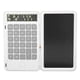 thumbnail image 3 of Calculator Writing Tablet 6.5in LCD Rechargeable Portable Paperless Drawing and Writing Board White, 3 of 5