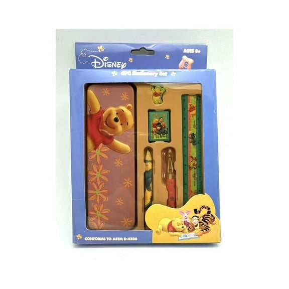 Disney Winnie The Pooh and Friends 6 pcs Stationery Set