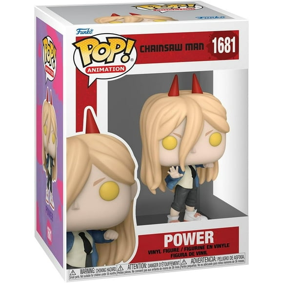 Pop Animation Chainsaw Man 3.75 Inch Action Figure - Power #1681