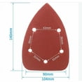 thumbnail image 3 of Hojas de lijado de detalles para máquinas de 140 mm, papeles de lija antiestáticos duraderos con respaldo de velcro, fácil instalación y extracción para proyectos que ahorran tiempo, 7 variedades de, 3 of 4