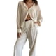thumbnail image 1 of TRKIYQC Blusa para Mujer, Cuello de Solapa, Manga Larga, con Botones, Camisa Suelta Transparente para Damas TRKIYQC moda, 1 of 6