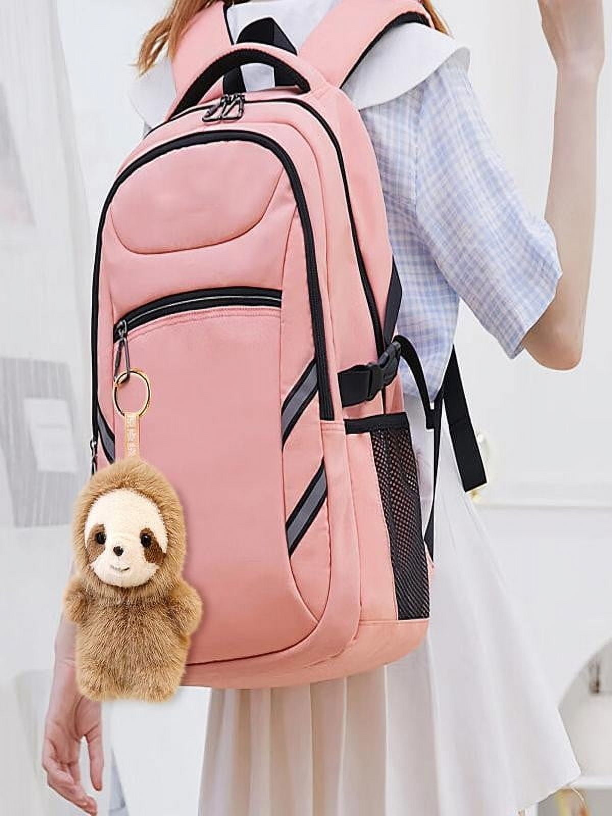 Stuffed Animal Soft Keychain Cute Toys For Kids Bag, Purse, Backpack, Handbag Decor, Plush Gifts For Friends (Sloth