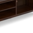 thumbnail image 4 of Simpli Home Simpli Home Artisan 72 inch Wide Solid Wood Low TV Stand in Russet Brown For TVs up to 80 inches, 4 of 13