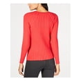 thumbnail image 2 of INC Womens Maroon Raglan Jewel Neck Top S, 2 of 2