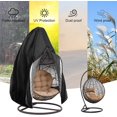 thumbnail image 2 of Con cremallera, protector resistente para muebles de jardín, resistente al viento, impermeable, para exteriores, 190 x 115, 2 of 5
