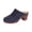 Navy_023, variant on Women's Cut-Out Sandals Slip On Open Back Mule Clogs 2026 Summer New Comfortable Breathable Shoes Chunky Heel Non Slip Slippers Black 5.5(EU-36)