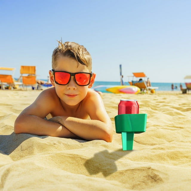 Outdoor Beach Cup Outdoor Plastic Cup Mobile Phone Snack Storage And Storage Device