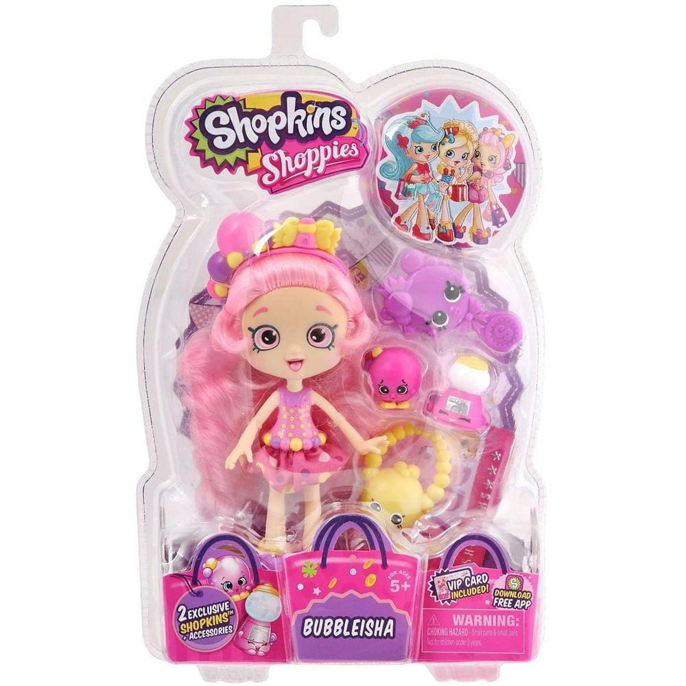 Shopkins Shoppies 6" Doll Bubbleisha