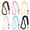 Solid color-6 Pcs, variant on Rzvnmko 6 Pcs Stretchy Scrunchie Lanyards with 8 ID Holder for ID Badges and Keys, Cute Neck Scrunchie Lanyard for Teacher Appreciation Gifts Nurses School Classroom(Colorful,Floral Style)