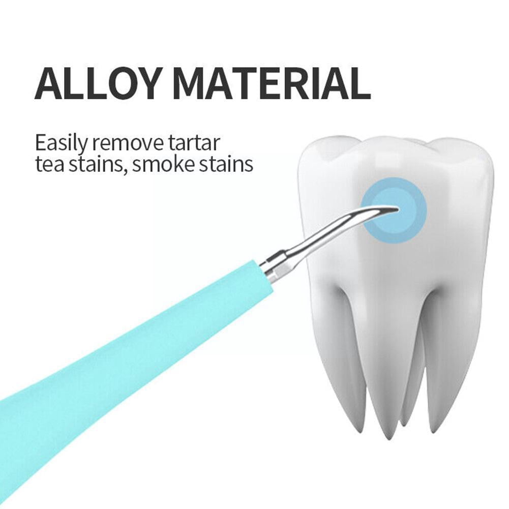 Electric ultrasonic scaler tooth calculus remover cleaner tartar tooth whiten tools teeth ping stains f9p4