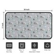 thumbnail image 5 of Gray Cartoon Unicorn Pattern Door Rugs,Washable Non Slip Door Mats Indoor,Decorative Door Mats,Entry Mat Indoor for Entrance,Bedroom,Kitchen,Bathroom,30"x17", 5 of 6