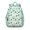 Greenish-blue, variant on Backpack Featuring a Fresh Green Avocado Pattern with Water Resistant Fabric and Large Capacity Storage for Daily Commuting, Travel, Hiking and Weekend Adventures