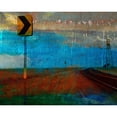 thumbnail image 3 of Jasper, Sisa 24x20 Black Modern Framed Museum Art Print Titled - Texas Open Road, 3 of 5