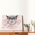 thumbnail image 4 of Naloa Dreamcatcher With Owl Print Canvas Picture,Wall Pictures, Modern Decorative Poster,Art Prints for Bedroom, Toilet, 40 x 30 cm, Built-in Wooden Frame, 4 of 6