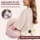 thumbnail image 4 of Almohada de Lactancia Momcozy con Valla de Seguridad y Mayor Soporte 72x46x20 cm, 4 of 8