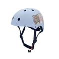 thumbnail image 4 of Greeniant Tamaño ajustable de ABS para un ajuste cómodo Manténgase protegido Casco hecho de EPS para todas las formas de patinaje sobre ruedas Ropa Deportiva, Zapatos Osos celestes METRO【55-58CM】, 4 of 6