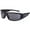 Police, variant on Police/Sheriff TAC Polarized Sport Wrap Thin Blue Line Sunglasses