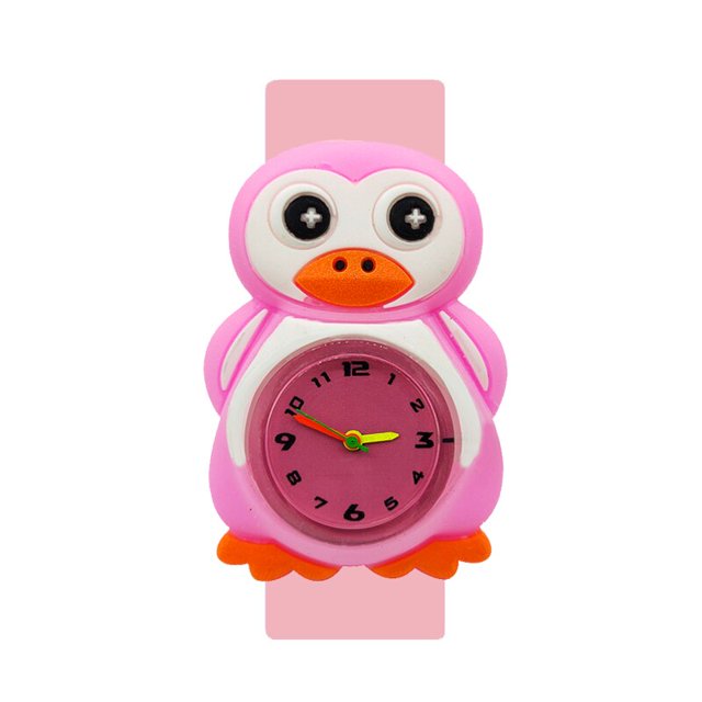 Reloj creativo Slap Pat Circle para niños, tiburón marino, pez ballena, juguete para bebés, relojes para niños, regalo para alumnos de guardería, Montre Enfant Gao Jinjia LED