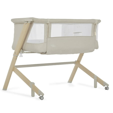 Evolur Stellar Bassinet and Bedside Sleeper in Beige