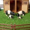 thumbnail image 4 of Simulated wild boar,Warthog,Farmer Worker Farm World Pig Family Set Educational Animals Model Figurine for kids Home Decor, 4 of 5