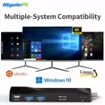 thumbnail image 4 of Higole D5 Fanless Mini PC Stick Black New, 4 of 6