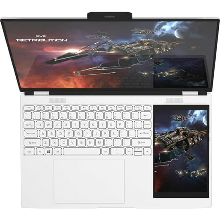 Thunderb Dual Screen Laptop 15.6" + 7" | Intel Quad Core | 16GB RAM | 1TB SSD