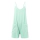 thumbnail image 3 of MKLEKYY Pijama Corto Informal De Verano Para Mujer, Mono Corto, Ropa Holgada Para Niña 2024, 3 of 4