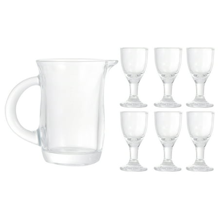 

1 Set of Wine Decanting Cups Bottle Glass Decanter Liquor Bottle Cups for Party