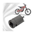 thumbnail image 2 of Herramienta de extracción de tuercas de seguridad para motocicletas, herramienta de extracción de dados, llave de dado de 4 clavijas para luz Surron negra, negra, 2 of 5