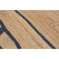 thumbnail image 5 of Shree Exports Hand Woven Farmhouse Jute Area Scalloped Rug (Navy Blue, 8'x10' Feet), 5 of 5