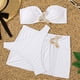 thumbnail image 3 of WILLBEST Traje de Baño Mujer Dos Piezas "conjunto de Bikini de Color Liso para Mujer con Accesorios de Notas Musicales Doradas, Traje de Baño de Tres Piezas", 3 of 8