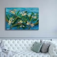 thumbnail image 5 of Epic Graffiti 'Oceanside Plumeria' by Silvia Vassileva, Canvas Wall Art, 60"x40", 5 of 8
