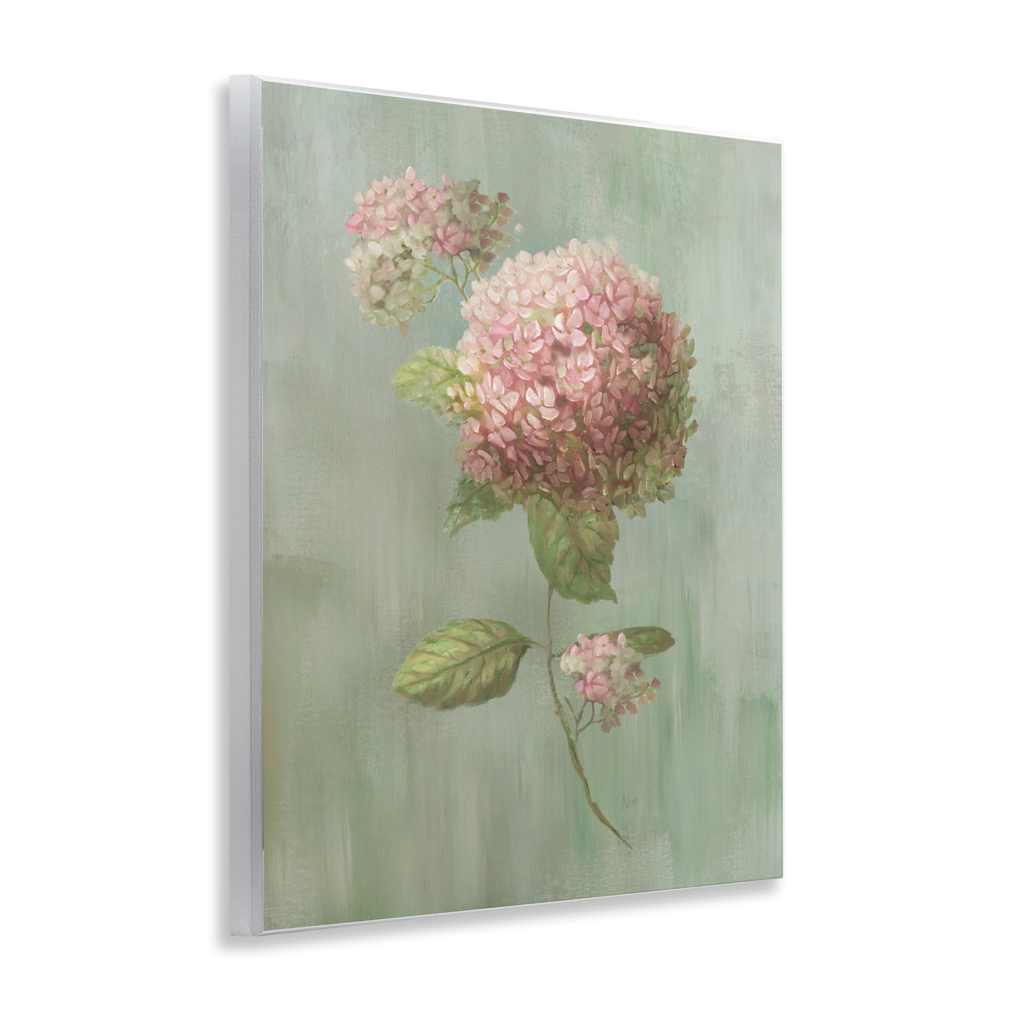 Stupell Industries Single Hydrangea Bushel Wall Plaque Art, design by Nan