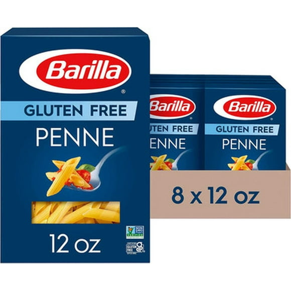 Barilla Penne Pâtes Sans Gluten, 12 Oz (Lot de 8)