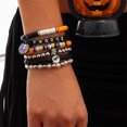 thumbnail image 4 of Halloween Bracelets Ghost Pumpkin Switch Charm Bracelets Gifts Stretch Beaded Bracelets for Women, 4 of 5