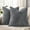 Dark Grey, variant on decorUhome Throw Pillow Covers 20x20 Set of 2, Farmhouse Decorative Chenille Pillow Covers for Couch, Dark Grey(Pillow Cover Only, No Inserts Included)