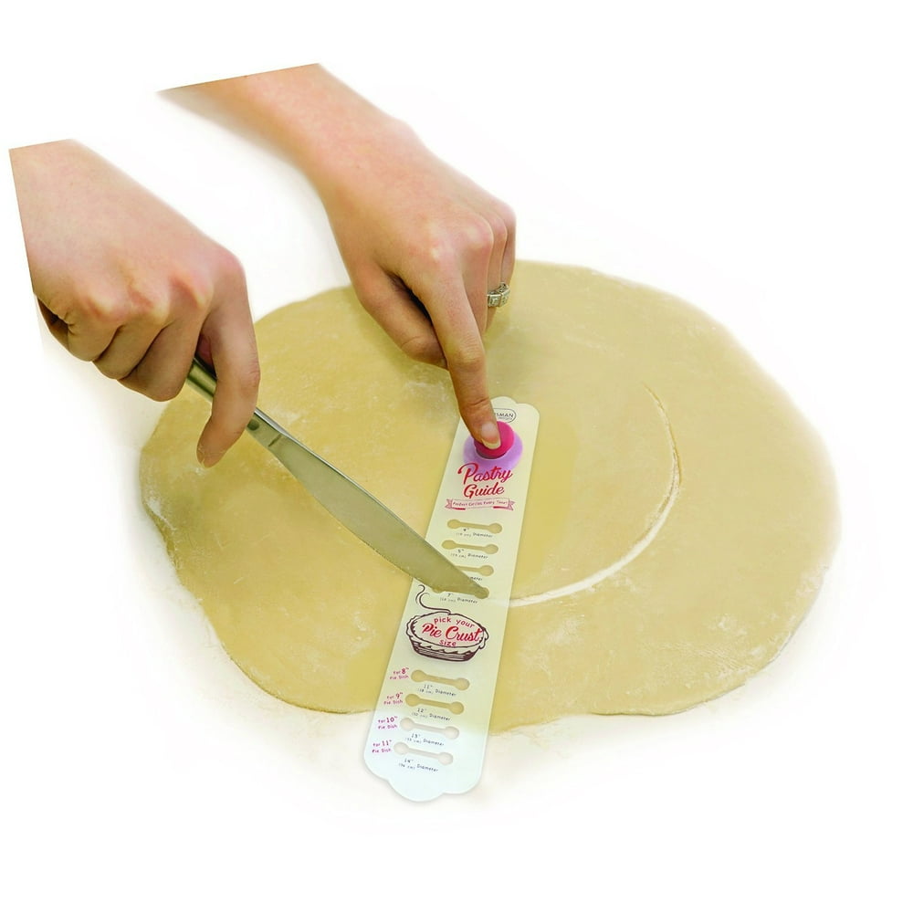 Talisman Designs Pastry Guide, Perfectly Round Pie Crust Every Time, Cut Circles from 4" to 14