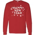 thumbnail image 3 of Inktastic Happy New Year Long Sleeve T-Shirt, 3 of 5