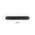 thumbnail image 3 of GlideRite 6" Rounded Backplate 5-1/16" 128mm Center-Center, Oil Rubbed Bronze, 3 of 3