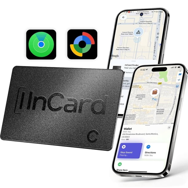Tarjetero Tracker para Apple Find My y Android FVJ Smart