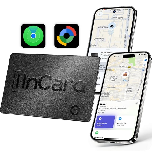 Tarjetero Tracker para Apple Find My y Android FVJ Smart